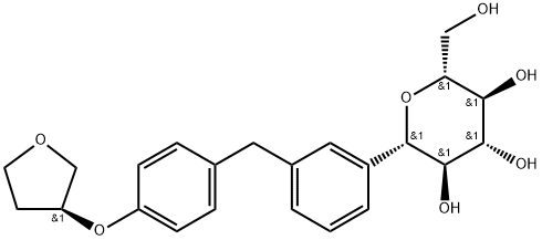 Empagliflozin Impurity 17 구조식 이미지