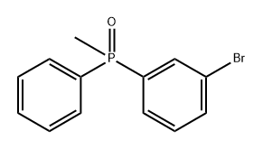 Phosphine oxide, (3-bromophenyl)methylphenyl- Structure