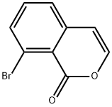 8-Bromo-1H-2-benzopyran-1-one Structure