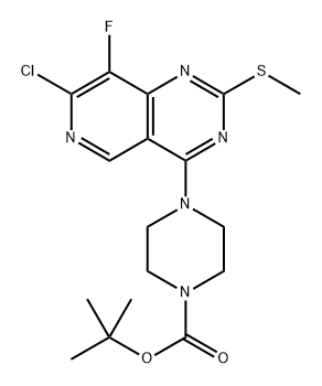 5-chloro-2-(Methylthio)pyrido[4,3-d]pyriMidine Structure