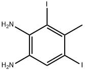 3,5-Diiodo-4-methylbenzene-1,2-diamine Structure