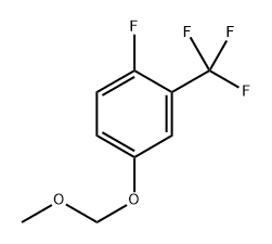 1-fluoro-4-(methoxymethoxy)-2-(trifluoromethyl)benzene Structure
