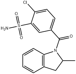 Indapamide Impurity 10Q: What is  Indapamide Impurity 10 Q: What is the CAS Number of  Indapamide Impurity 10 구조식 이미지