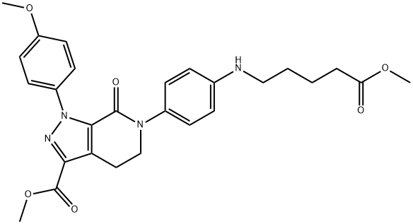 Apixaban Impurity 31 구조식 이미지