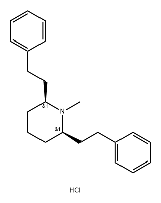 Lobelane Hydrochloride Structure
