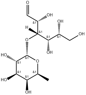 3-O-α-L-Fucopyranosyl-D-galactose Structure