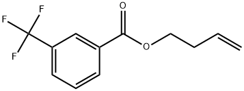 3-Buten-1-yl 3-(trifluoromethyl)benzoate Structure