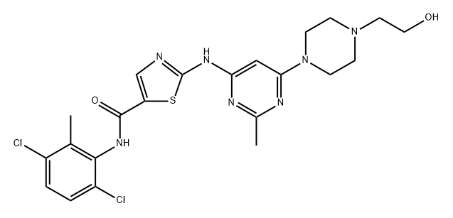 5-Chloro Dasatinib Structure