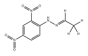 Acetaldehyde-d4 (DNPH Derivative) Structure