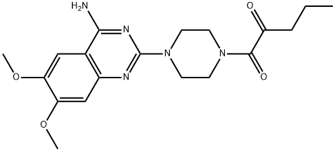 Terazosin Impurity 23 구조식 이미지