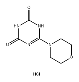 6-Morpholino-1,3,5-triazine-2,4(1H,3H)-dione hydrochloride Structure