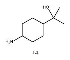 2-(4-aminocyclohexyl)propan-2-ol hydrochloride Structure