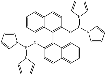 2,2'-bis(dipyrrolyl-phosphinooxy)-1,1'-(±)-binaphthy, 98% Structure