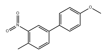 4'-Methoxy-4-methyl-3-nitro-1,1'-biphenyl Structure