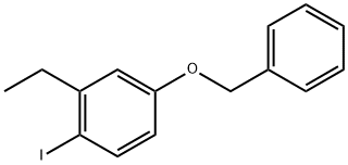 4-(Benzyloxy)-2-ethyl-1-iodobenzene Structure