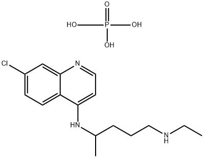 Desethylchloroquine diphosphate salt Structure