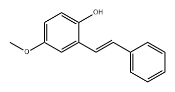 (E)-4-methoxy-2-styrylphenol 구조식 이미지