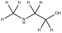 Ethan-1,1,2,2-d4-ol, 2-(methyl-d3-amino)- Structure