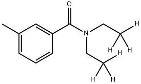 Benzamide, N,N-di(ethyl-2,2,2-d3)-3-methyl- Structure