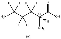 L-ORNITHINE:HCL(D7, 98%) Structure