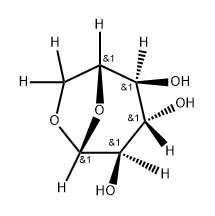 1,6-ANHYDRO-BETA-D-GLUCOSE (LEVOGLUCOSAN)(D7, 98%) Structure