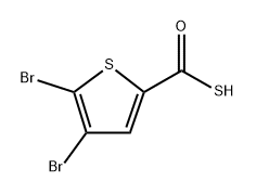 4,5-Dibromothiophene-2-carbothioic O-acid 구조식 이미지