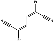 (2E,4E)-2,5-dibromohexa-2,4-dienedinitrile Structure