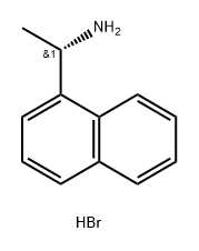 1-Naphthalenemethanamine, α-methyl-, hydrobromide (1:1), (αS)- 구조식 이미지