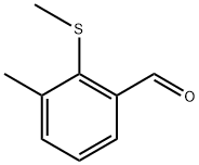 3-methyl-2-(methylthio)benzaldehyde Structure