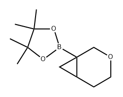 2-(3-Oxabicyclo[4.1.0]heptan-1-yl)-4,4,5,5-tetramethyl-1,3,2-dioxaborolane Structure