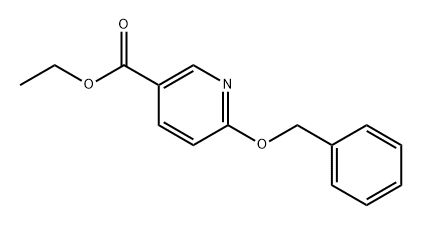 Ethyl 6-(benzyloxy)nicotinate Structure