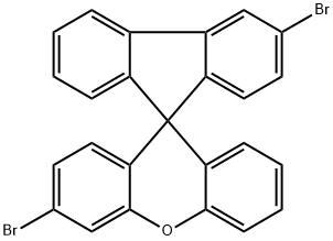 3,3′-Dibromospiro[9H-fluorene-9,9′-[9H]xanthene] Structure