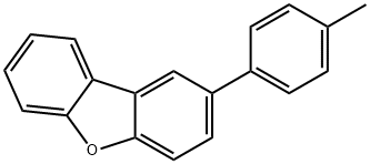 Dibenzofuran, 2-(4-methylphenyl)- 구조식 이미지