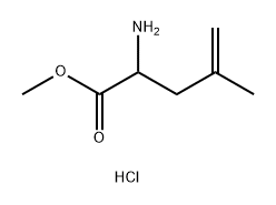 methyl 2-amino-4-methylpent-4-enoate
hydrochloride Structure