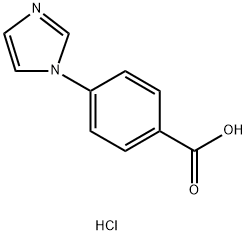 4-(1H-Imidazol-1-yl)benzoic acid Structure