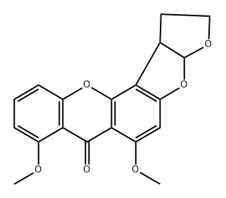 1,2-dihydro-O-methylsterigmatocystin Structure