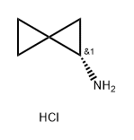 Spiro[2.2]pentan-1-amine, hydrochloride (1:1), (1S)- Structure