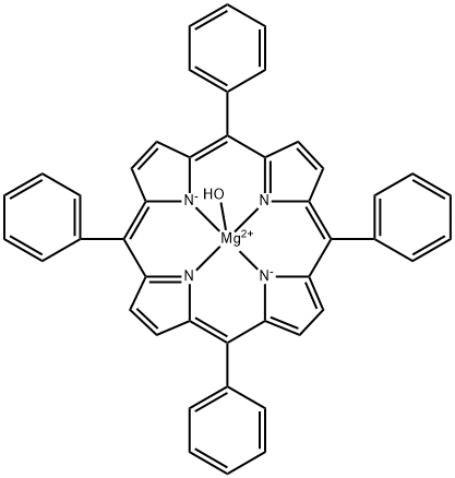 Magnesium meso-tetraphenylporphine Structure