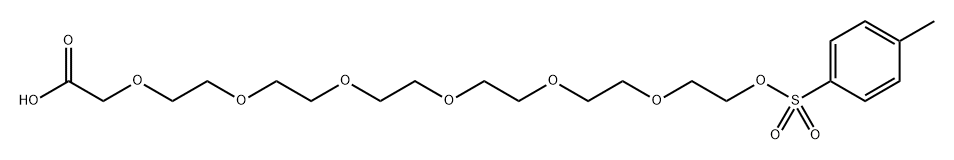 Tos-PEG7-CH2COOH Structure