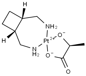 Lobaplatin Impurity 4 구조식 이미지