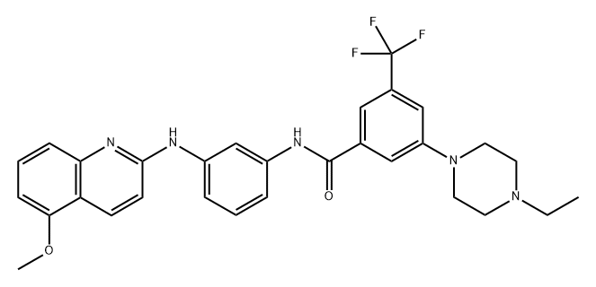 BRAF V600E/CRAF-IN-2 Structure