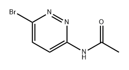 N-(6-bromopyridazin-3-yl)acetamide Structure