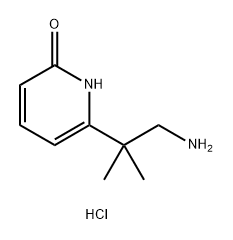 6-(1-amino-2-methylpropan-2-yl)-1,2-dihydropyridin-2-one dihydrobromide Structure