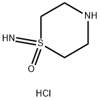 1-imino-1lambda6-thiomorpholin-1-one dihydrochloride 구조식 이미지