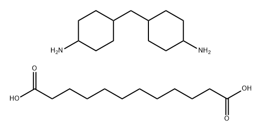 Dodecanedioic acid polymer with 4,4'-methylenebis[cyclohexanamine] Structure