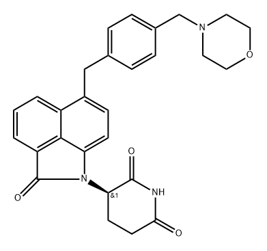 (R)-CFT7455 Structure