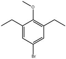 5-Bromo-1,3-diethyl-2-methoxybenzene Structure