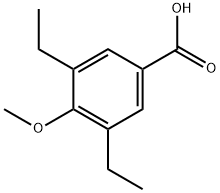 3,5-Diethyl-4-methoxybenzoic acid Structure