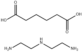 POLY(DIETHYLENE TRIAMINE-CO-ADIPIC ACID) Structure