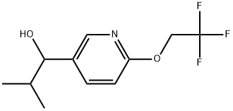 α-(1-Methylethyl)-6-(2,2,2-trifluoroethoxy)-3-pyridinemethanol Structure